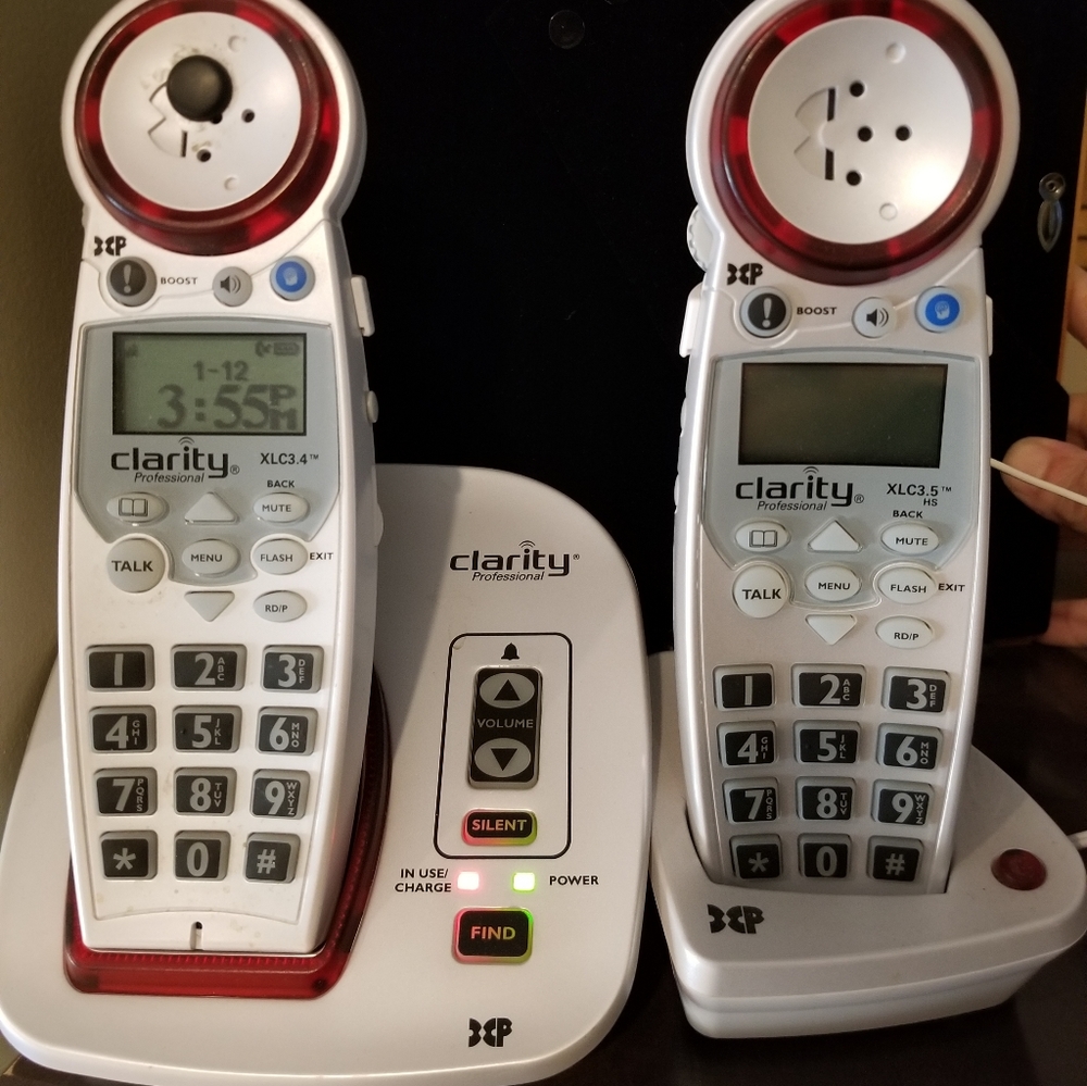 Clarity XLC-34 Amplified Cordless Phone Bundle